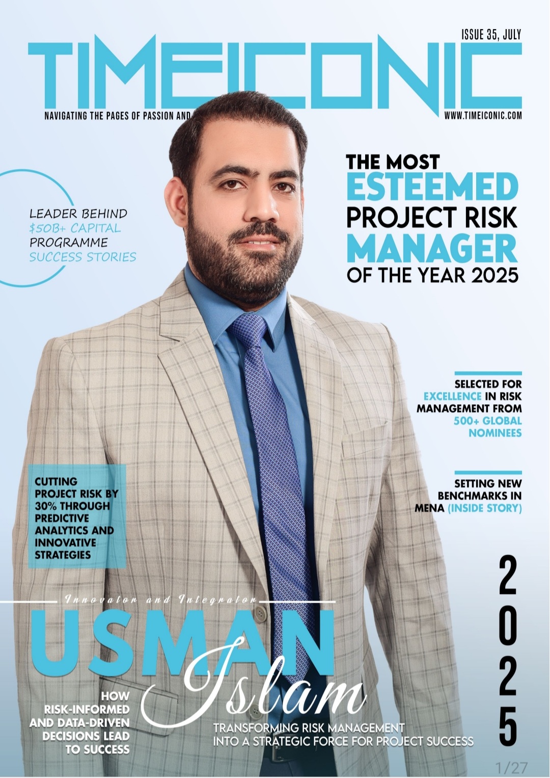 Magazine covers feature